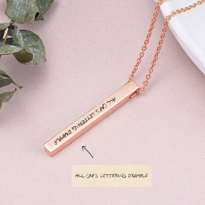 Custom Handwriting Necklace Vertical Name Necklace Actual Handwriting Jewelry - Oarse