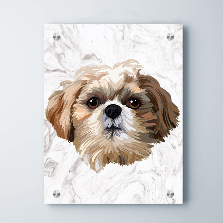 Custom Pet Portrait Oil Painting Canvas Personalized Framed Prints Wall Art For Living Room - OARSE