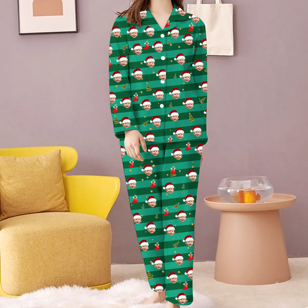 Custom Face Pajamas Christmas Pajamas With Faces On Them - Oarse