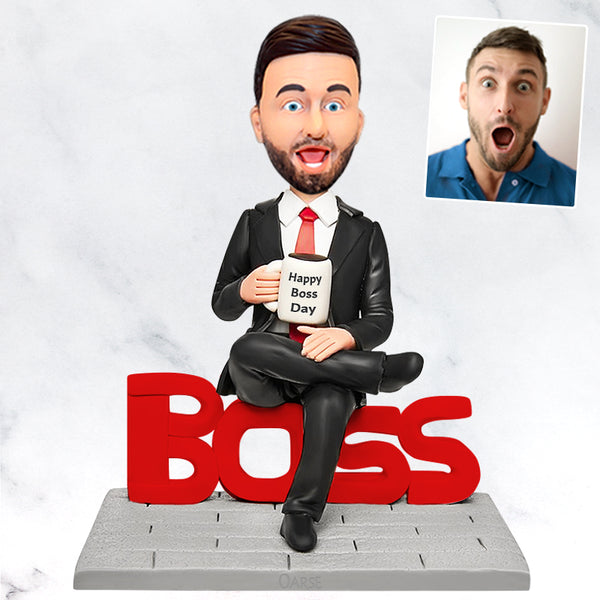 Boss Personalized Bobblehead Dolls, Create a Bobblehead for Businessman - OARSE