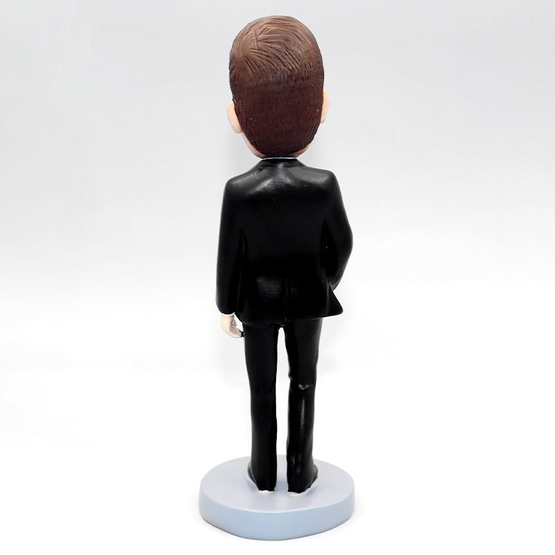 Businessman Bobblehead Personalized Bobblehead Dolls Boss Bobble Head - Oarse
