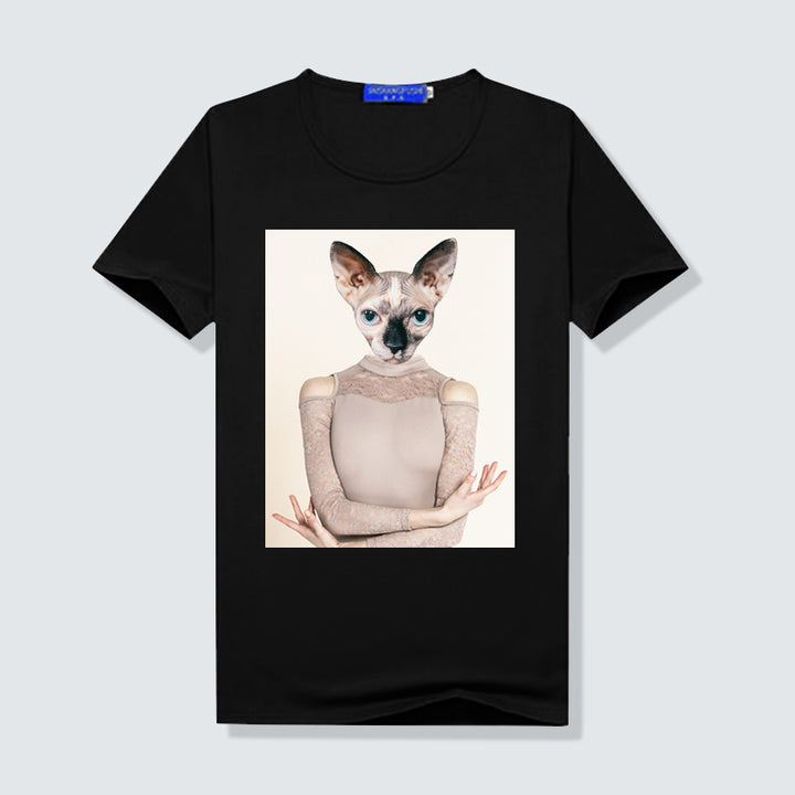 Ballerina Custom Pet T Shirt For Women - Oarse
