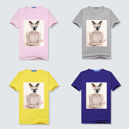 Ballerina Custom Pet T Shirt For Women - Oarse