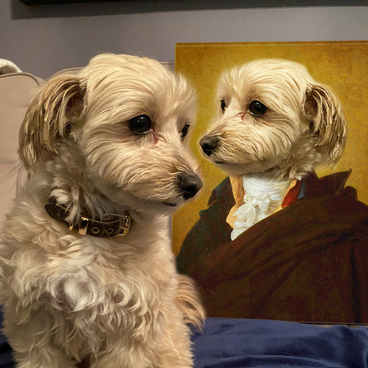 Custom Royal Noble Pet Paintings Canvas - Oarse