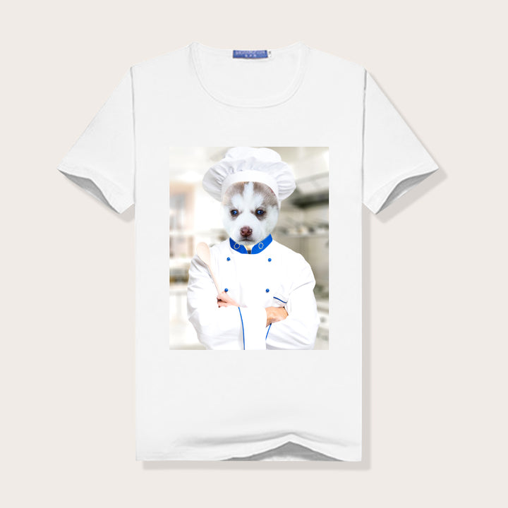 The Chef Portrait Custom Pet Women T Shirt - Oarse