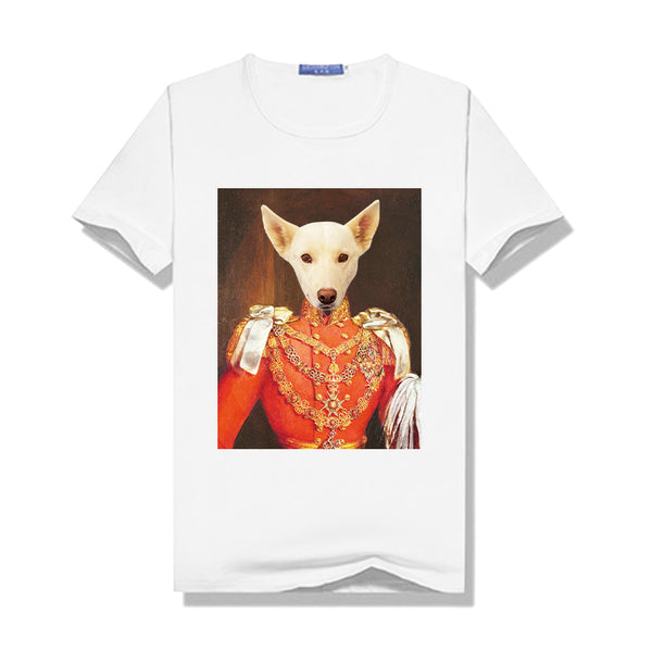 The Prince Personalized Pet Portrait Women T-Shirt - Oarse