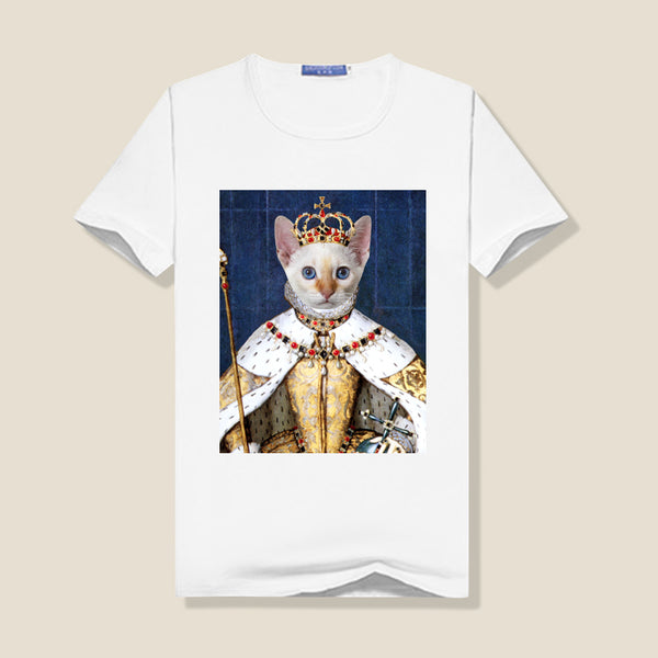 The Empress Personalized Pet Face T Shirt For Women - Oarse