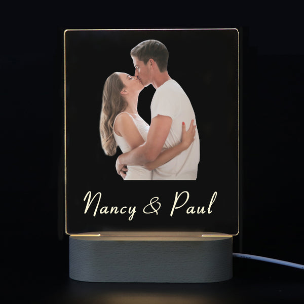 Photo Night Light, Custom Picture Lamp For Him, Her - Oarse