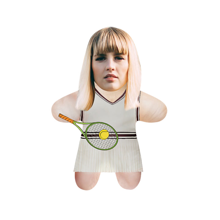 Personalized Tennis Photo Face Doll - Oarse