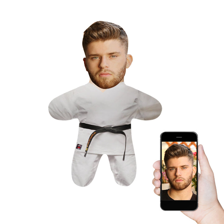 Personalized Karate Mini Me Doll Cushion - Oarse
