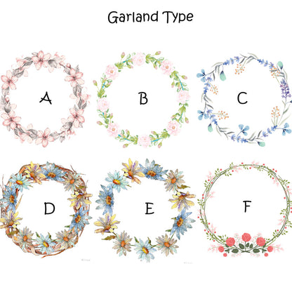 Stainless Steel Floral Wreath Lettering Custom Tumblers with Pictures 30oz for Teacher - Oarse