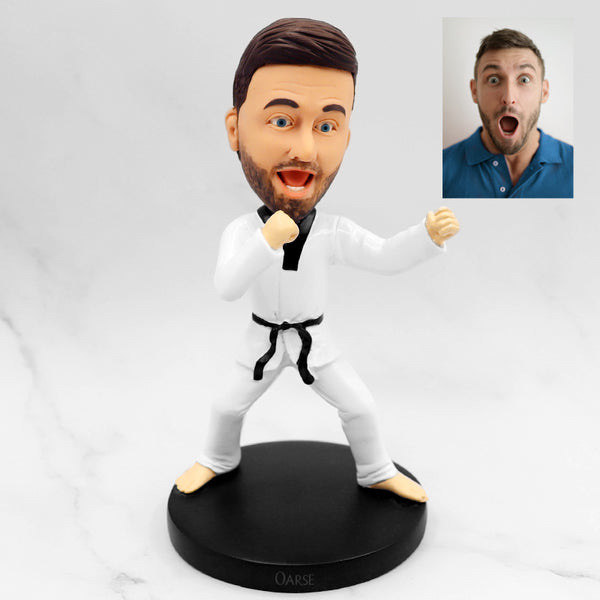 Taekwondo Personalized Bobblehead Dolls Create A Bobblehead Customized Bobblehead Gifts - Oarse