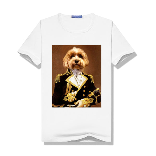 Young Gentlemen Personalized Pet T Shirt For Women - Oarse