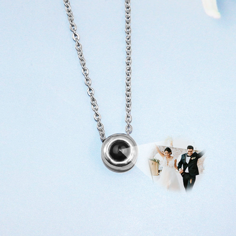 Custom Photo Projection Necklace - Oarse