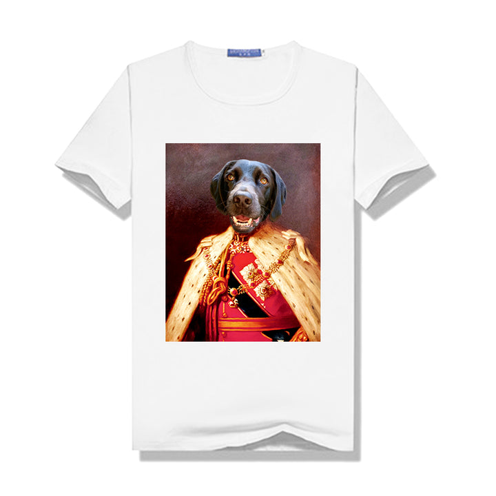 The King Personalized Pet Face Women's Tshirt - Oarse
