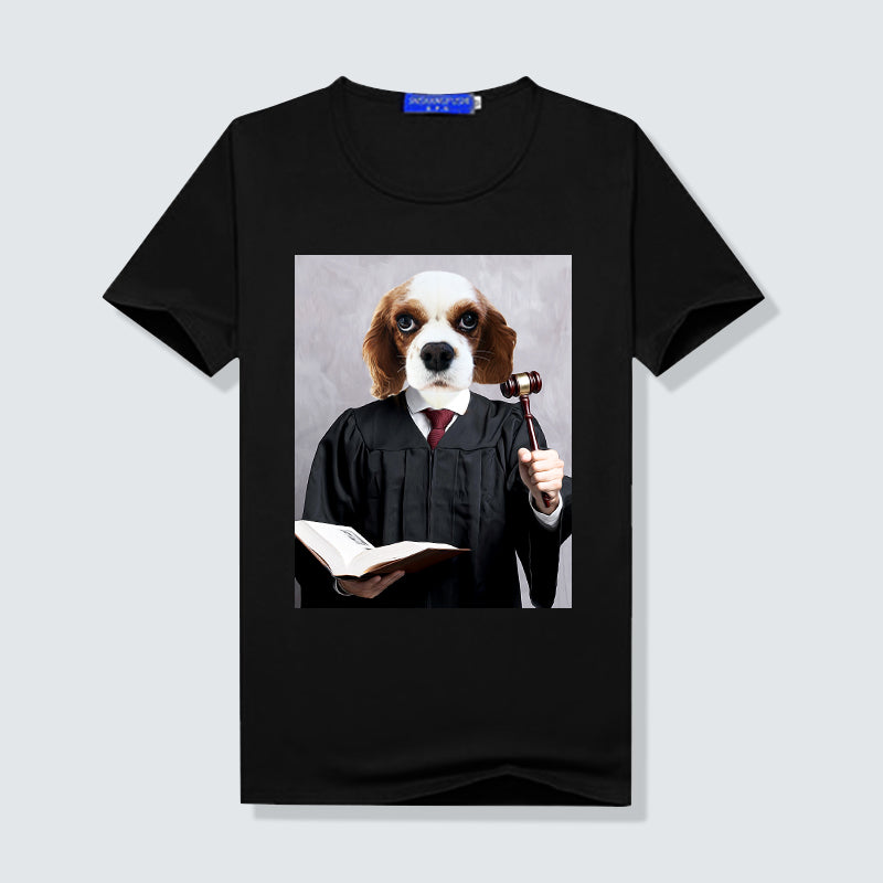 The Lawyer Custom Pet Face Women T Shirt - Oarse
