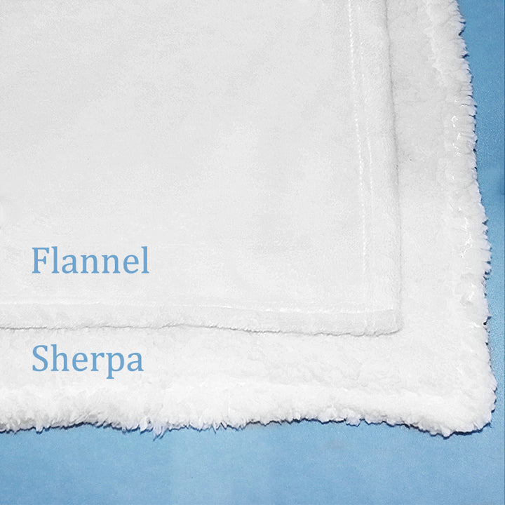 Personalized Pet Photo Blanket with Name Customized Blanket Made from Original Picture - OARSE